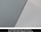 Waterproof Neoprene Car Seat Cover, Sweatproof Non-Slip Seat Protector, Universal Fit for Front Bucket or Rear Bench Seat of 