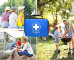 SHBC Waterproof First Aid Kit (228pcs) with All Basic or Advanced Supplies You Need. Suitable for Emergencies at Home or Outs