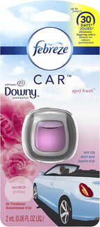 Febreze Car Vent Clip with Downy April Fresh Scent