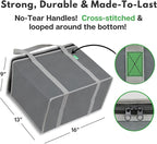 Creative Green Life XL Insulated Reusable Grocery Bags (2-Pack) - Premium Quality Cooler Bags with Hard Bottom Insert, Stands