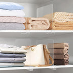 Acrylic Shelf Dividers for Closet Organization 16Pack Closet Shelf Divider Closet Dividers for Shelves Shelf Organizer for Cl