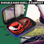 Car Roadside Emergency Kit with Battery Jumper Cables,Car Accessories for Men or Women,Automotive Safety Kit for Car,Vehicle,