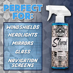 Chemical Guys Car Interior Detailing Kit - VRP Protectant, Nonsense Cleaner, Streak Free Glass Cleaner, 3 Detailing Brushes, 