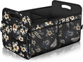 Femuar Car Trunk Organizer,Car Storage Organizer with 72L Large Capacity Waterproof Collapsible and 11 Pockets,Trunk Organizer for Car