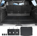 Cargo Mat Backrest Mats for 2021-2024 2025 2026 Chevrolet Chevy Suburban/GMC Yukon XL SUV Car Mat Accessories, All Weather TPE Trunk Cargo Liner(Cargo Mat+3rd Row Backrest Mat)