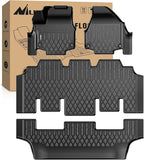 Nilight TPE Floor Mats for Chrysler Pacifica 2017 2018 2019 2020 2021 2022 2023 2024 2025 2026 (Not Hybrid) All Weather Custom Fit Heavy Duty Floor Liners