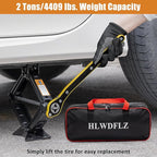 Roadside Emergency Kit with Scissor Jack for Car Safety Kit Emergency Roadside Kit for Car