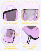 BAGSMART Compression Packing Cubes for Travel, 6/5/4set Lightweight Packing Organizers, Summer Travel Essentials Suitcase Org