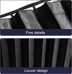 ZATOOTO Car Side Window Sun Shades - Front Privacy Magneic Black 2 Pcs Automotive Covers - Sunshades Curtain Prevent Glare and UV Rays for Baby