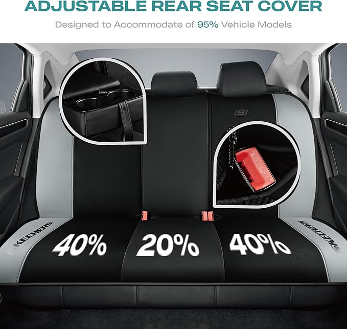 Skechers Car Seat Covers,GOGA Mat Oxford Cloth Seat Covers,Waterproof Car Seat Covers Full Sets,Automotive Universal Fit Seat