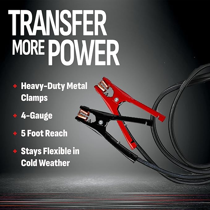 Schumacher Electric DSR ProSeries Car Battery Jump Starter - 2200 Peak Amp 12V Car Starter, Jump Box & Portable Power