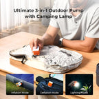 25L Waterproof Travel Vacuum Bags with Pump, Tear-Resistant Design,Lightweight Compression Storage, Durable Vacuum Seal Bags 