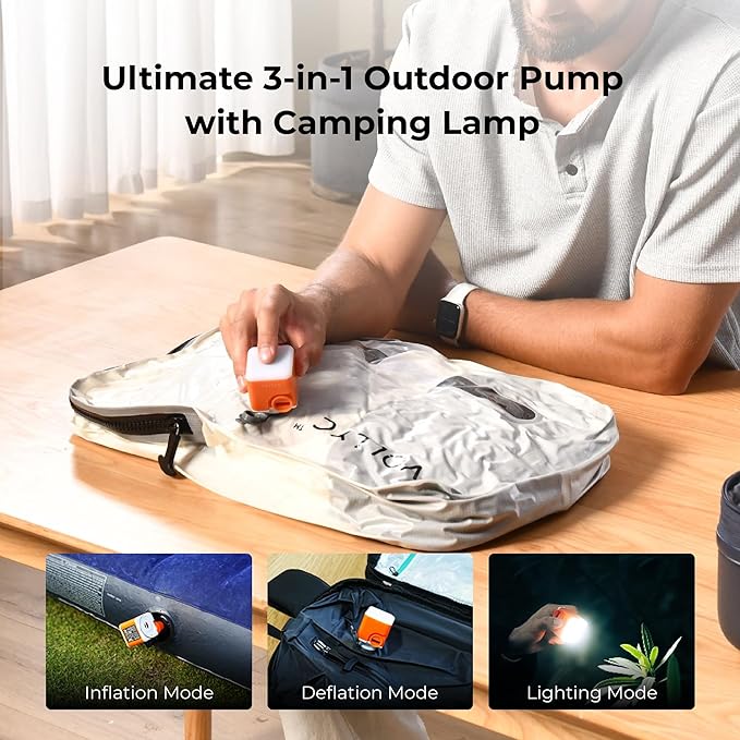 25L Waterproof Travel Vacuum Bags with Pump, Tear-Resistant Design,Lightweight Compression Storage, Durable Vacuum Seal Bags 