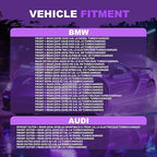 Front+Rear Parking Sensor Parking Assist Sensor Connector Wiring Harness for BMW X5 X3 X6 X1 X2 X4 i3 i8 530d 540i 640i 740i M5 M550i M760i for Audi A3 A4 A5 A6 A7 Q3 Q5 Q7 66209274427