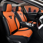 FLORICH Leather Seat Covers, Car Seat Covers Full Set, Car Seat Protectors 5 Seats, Automotive Seat Covers Driver Seat Covers