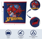 Marvel Spiderman Set of 2 Durable Storage Cubes with Handles