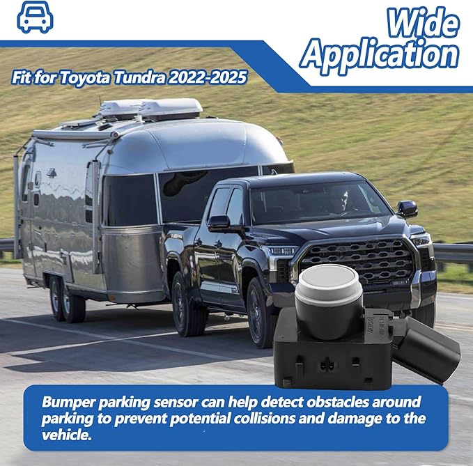 Bumper Parking Sensor Fit for Toyota Tundra 2022 2023 2024 2025 Replace 89341-0E040 89341-K0060-B9