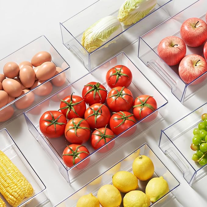 Clear Drawer-Type Plastic Storage Box Bins Organizer, Family First Aid Kits Medicine Cabinet Box Organizer, Closet Shelf