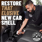 Chemical Guys AIR_102_1602 Leather Scent Premium Air Freshener and Odor Eliminator, Long-Lasting, Just Like New Scent for Car