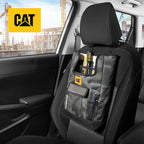 CAT® Car Seat Organizer for Cars Trucks SUVs, Removable Portable On-The-Go, Securely Attaches to Front or Rear Seats, Adjustable Straps, Car Accessories Compact Caddy for Travel Driving - Urban Camo