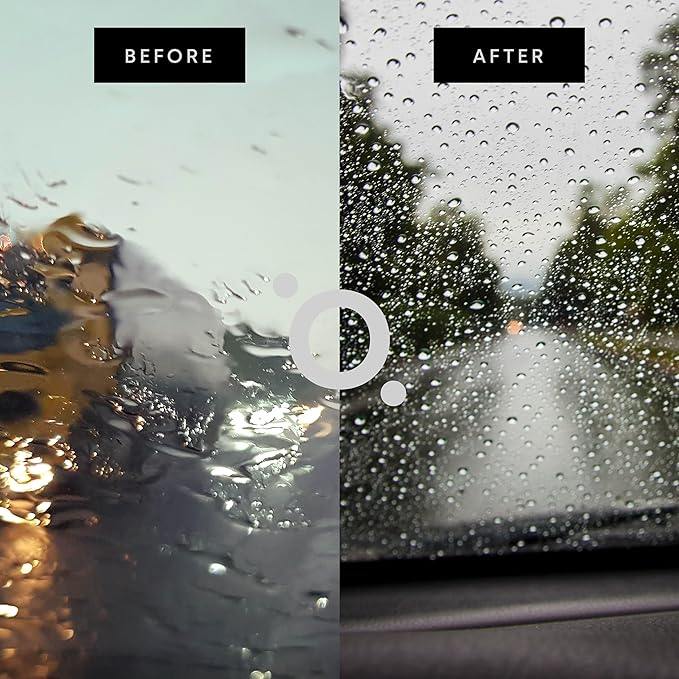 Ceramic Coating for Cars - Nano Wiper Auto Protection Spray Wax - 100 ml Windshield Water Repellent - Glass Guard Car Sealant