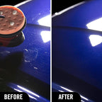 Turtle Wax Hybrid Solutions Ceramic Car Polish and Wax, Light Scratch Remover, Durable Paint Protection, Extreme Water Beading, High Gloss Shine, Hand or Machine Polisher Use, 14 oz (Pack of 2)