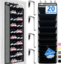 Shoe Organizer,70 Pounds Large Capacity,20-30-Pair Over The Door Shoe Organizer,10 Tiers Shoe Rack for Closet,New Upgrade Ant