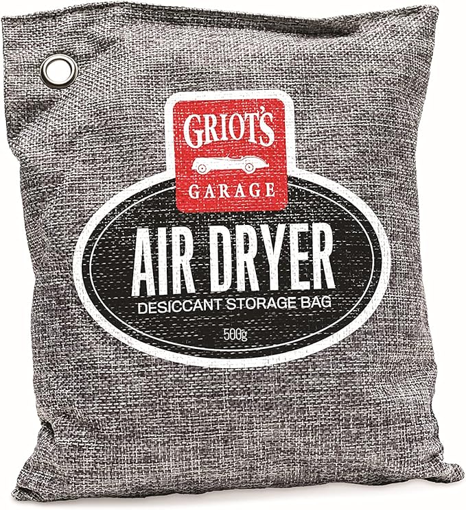 Griot's Garage Air Dryer Desiccant Storage Bag, Silica Gel Dehumidifier and Moisture Absorber for Cars, Closets, Garages, or