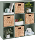 Best Choice Products Kids Bookcase 9-Cube Storage Organizer, 13.5in Shelf Opening, Bookshelf, Toy Storage, Customizable w/ 3 