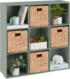 Best Choice Products Kids Bookcase 9-Cube Storage Organizer, 13.5in Shelf Opening, Bookshelf, Toy Storage, Customizable w/ 3 
