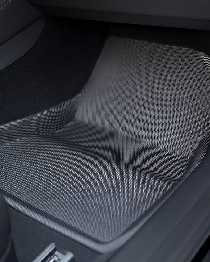 TAPTES Floor Mats for Tesla Model 3 2017-2025 2026, Premium All Weather Anti-Slip Waterproof Floor Liners Car Interior Accessories - for Model 3 Highland 2025 2024 2023 2022 2021 2020 2019 2018 2017