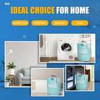 Caroeas Super Large 150L Laundry Hamper Pro, Waterproof Laundry Basket, Clothes Hamper Stands Up Well, Laundry Bag with Padde