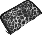 Car Tissue Holder Car Visor Organizer Tissue Box Holder for Car Sun Visor Organizer with Car Vehicle Accessories Essentials Interior for Women Men Sliver Leopard Skin
