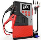 Portable Car Jump Starter with Air Compressor for Emergencies,3000A Peak and 150 PSI Max,for 12L Gas & 10L Diesel