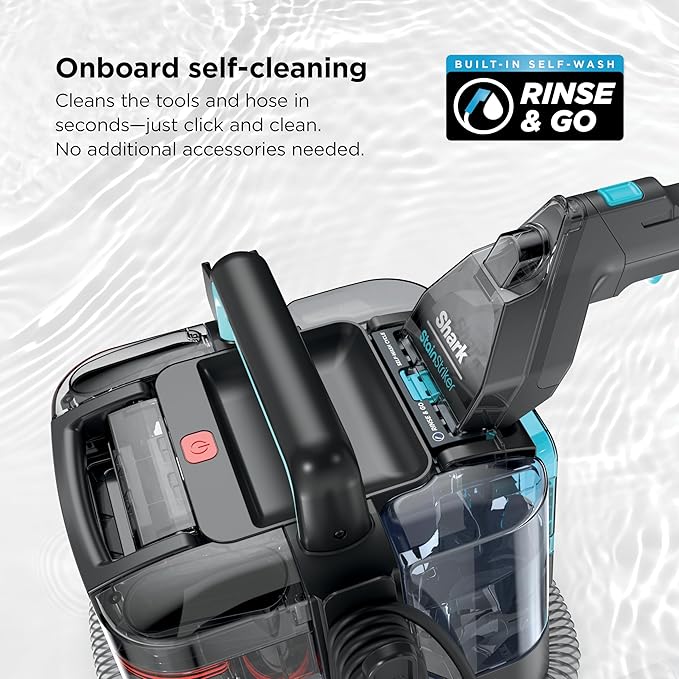 Shark StainStriker Portable Carpet & Upholstery Cleaner w/on board self cleaning - Spot, Stain, & Odor Eliminator, Includes 2