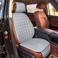 Suninbox Linen Seat Covers for Car, Bottom Car Seat Covers,Universal Driver Seat Cushion,Car Seat Pad[Gray]