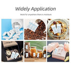 3 Gram 2500 Pack Molecular Sieve Packets, Dessicant Packets, Dessicant Packs, Moisture Absorbers for Food Storage, Food