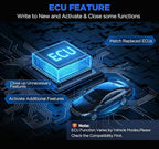 KINGBOLEN SOLOSCAN Bluetooth OBD2 Scanner for Mercedes-Benz MB (A/C/E/S/G/More), Maybach Bidirectional Scan Tool, All System