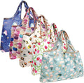 allydrew Large Foldable Tote Nylon Reusable Grocery Bags, 5 Pack