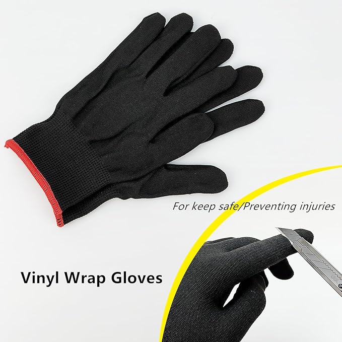 CARTINTS Car Install Tools for Vinyl Wrap, Vehicle Tinting Window Film Application Kit Includes Vinyl Wrap Magnets, 7 in1 Mini Squeegee, Felt Squeegee, Razor Blade Wrapping Cutter, 9mm Film Knife