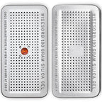 100 Gram 3 Pack Indicating Silica Gel Canister, Gun Safe Dehumidifier (Orange to Green), Reusable Desiccant Canister