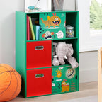 Black Fabric Cubby Storage Bins,13x13x13 Inches,Cube Organizer Bin Foldable Storage Boxes with Dual Handles Fabric Organizer 