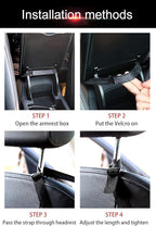 TWAYFEL Car Net Pocket Handbag Holder, Seat Back Organizer Mesh Large Capacity Bag, Driver Storage Netting Pouch for Purse Between Two Seat, Barrier of Backseat Pet Kids (Black, Upgrade)