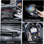 ANCEL VOD700 All System OBD2 Scanner Fits for Volvo Car Code Reader Full Function Diagnostic Scan Tool ABS Bleeding Injector
