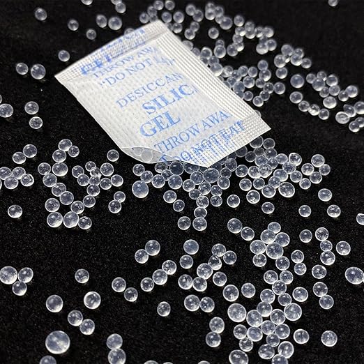 2 Gram 500 Pack Desiccant Packs for Storage, Premium Food Grade Silica Gel Packets - Rechargeable Moisture Absorbers for Safe