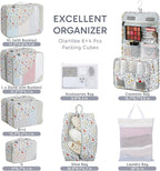 10 Set Packing Cubes for Travel, Gifts for Women Mom,Anti-Tearing Suitcase Organizer for Luggage with Shoe & Hanging Toiletry