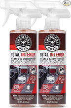 Chemical Guys Total Interior Cleaner & Protectant 2 Pack 16 oz Each Black Cherry Scent All-in-One Interior Cleaner for Leathe