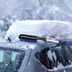 Snow Joe 2 Pack 42" Multi-Purpose Ice Scraper and Extendable Snow Brush for Cars with Foam Grip and 360-Degree Pivoting Brush Head, SJEG-SB42SHX2