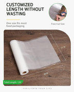 Syntus Vacuum Sealer Bags for Food, 6 Rolls 11" x 20' Commercial Grade Bag Rolls, BPA Free Food Vac Bags for Storage, Meal Pr