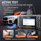 FOXWELL NT510 Pro fit for BMW OBD2 Scanner with 12V Battery Tester, Full System Diagnostic Bi-Directional Control Scanner, All